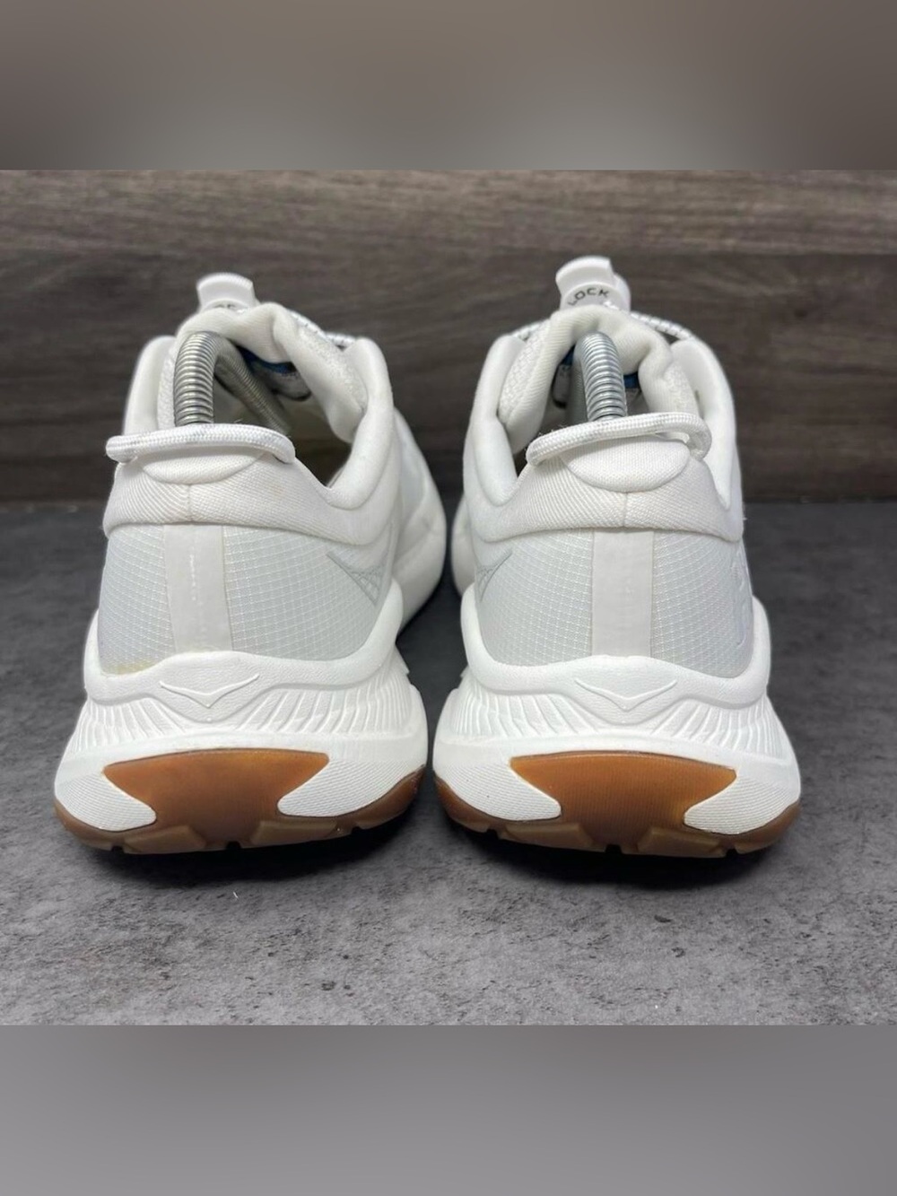 Hoka 💅 Transport Cordura Women’s Hiking Running Athletic White 1123154 WWH NEW - Picture 9 of 12